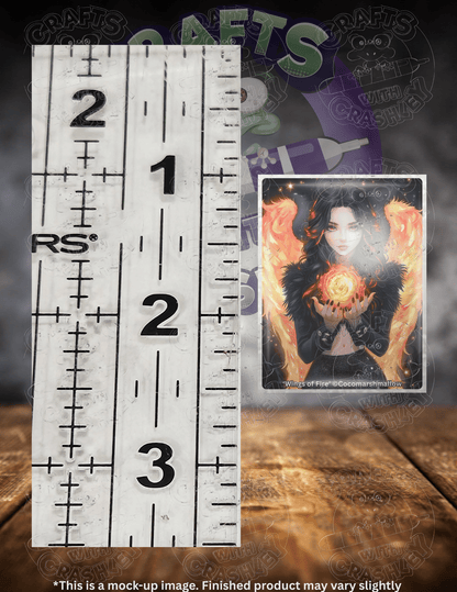 "Wings of Fire" by ©Cocomarshmallow Premium Accessories for Diamond Painting