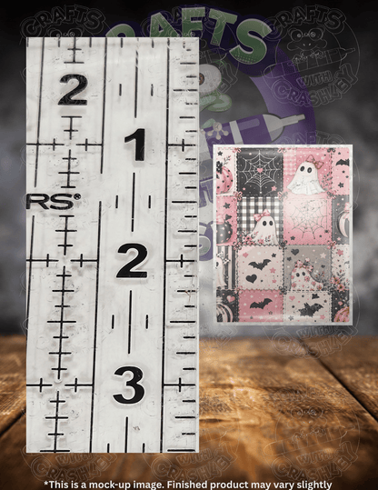 "Pink Halloween Patchwork" Premium Accessories for Diamond Painting