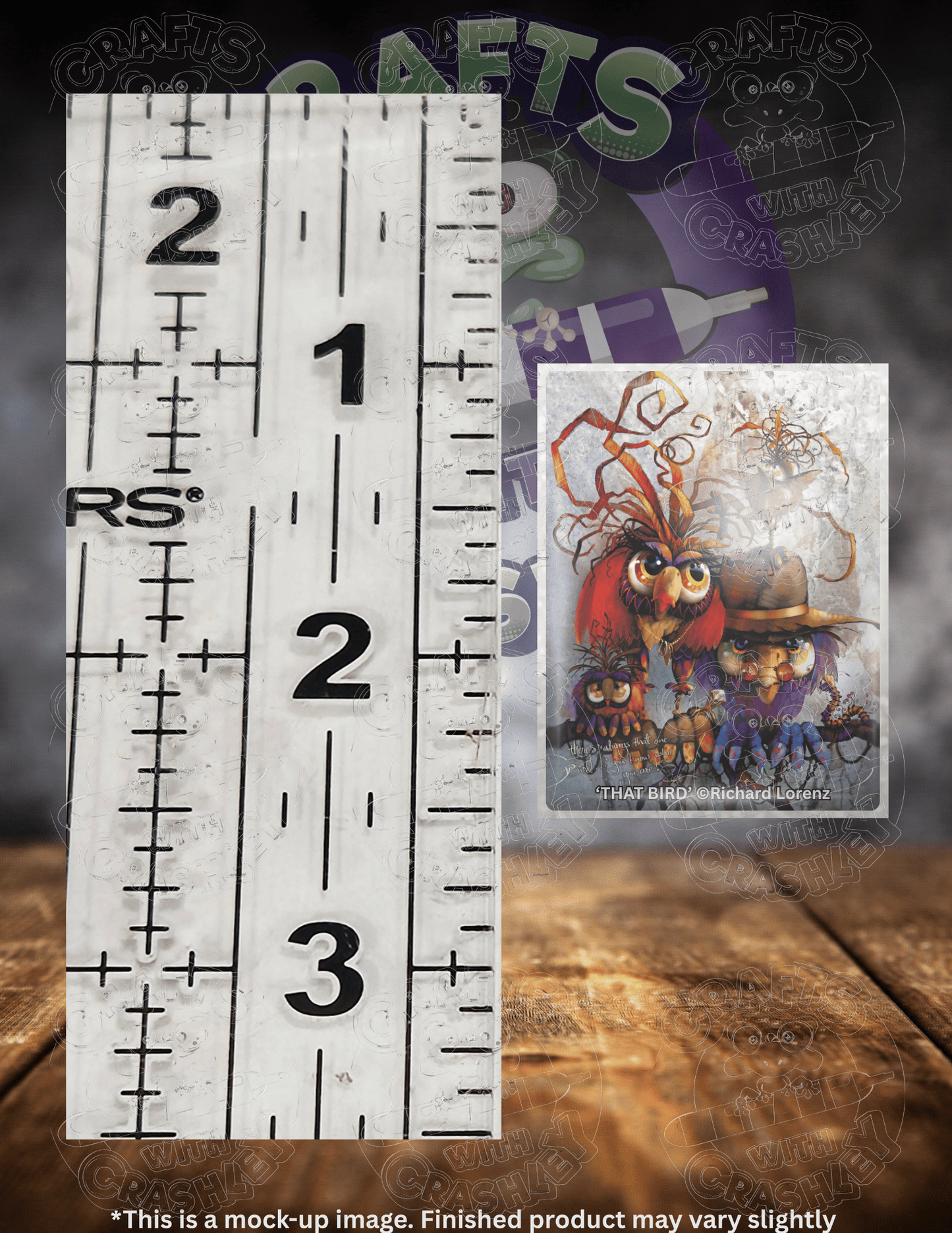 "That Bird" by ©Richard Lorenz Premium Accessories for Diamond Painting