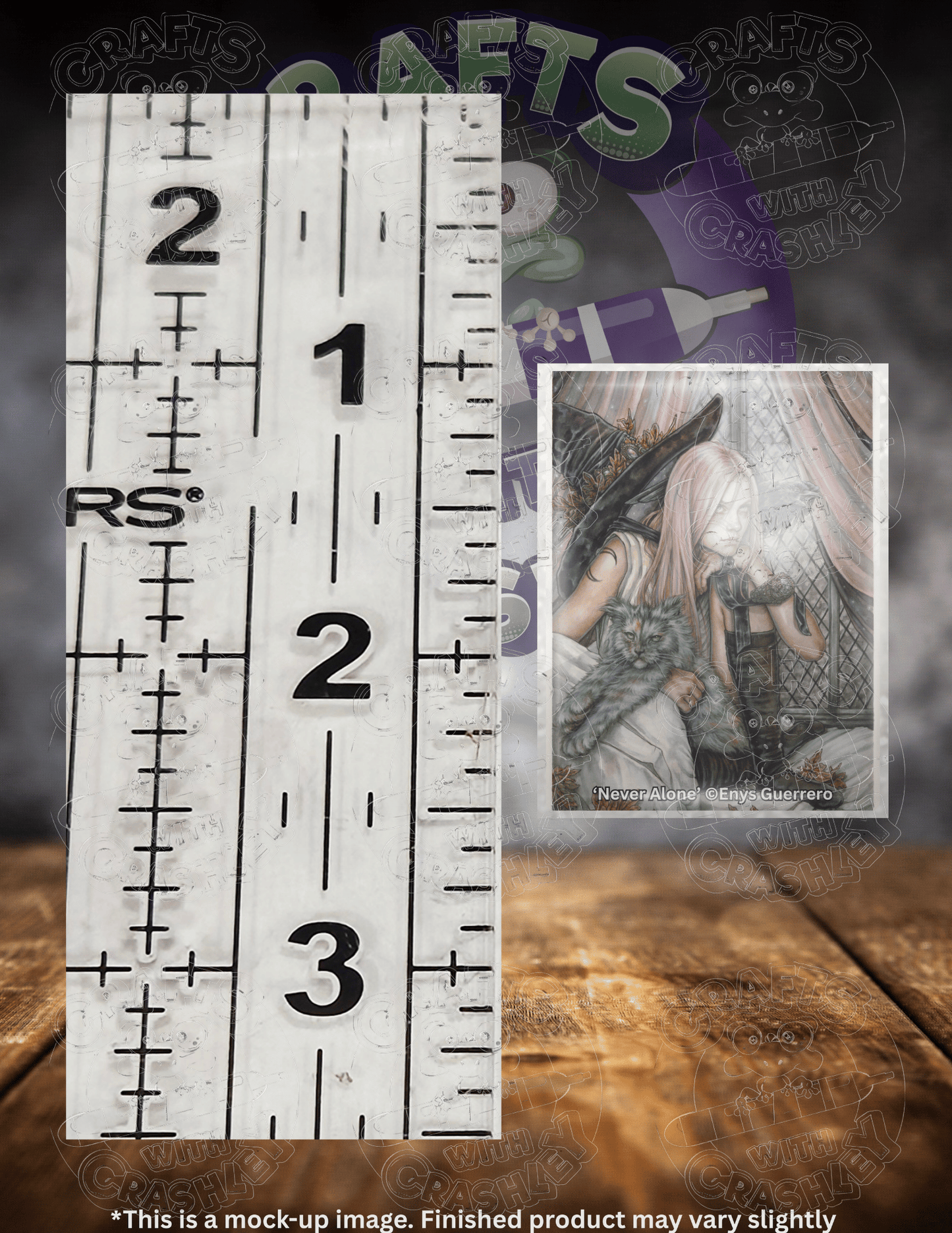 "Never Alone" by ©Enys Guerrero Premium Accessories for Diamond Painting