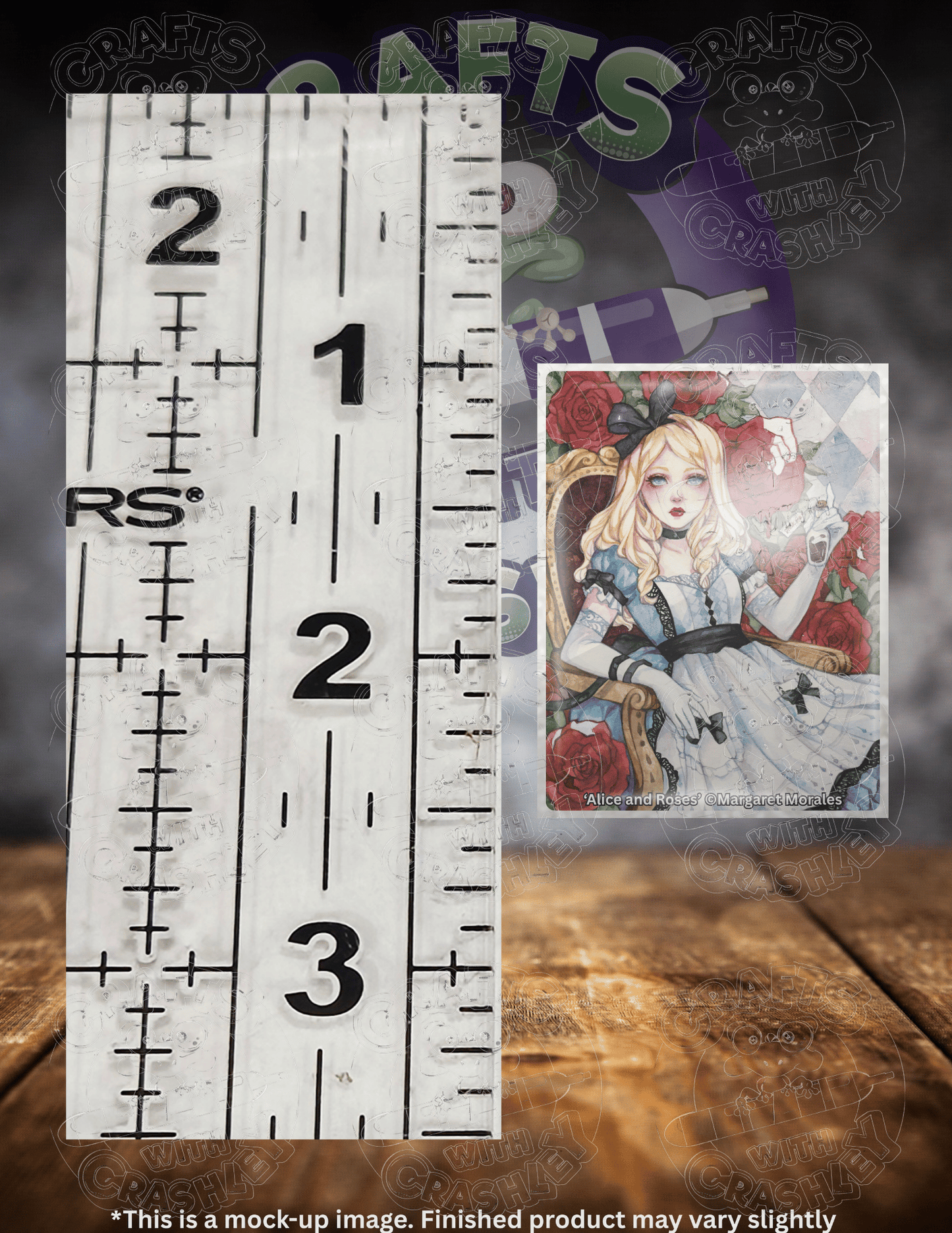 "Alice and Roses" by ©Margaret Morales Premium Accessories for Diamond Painting