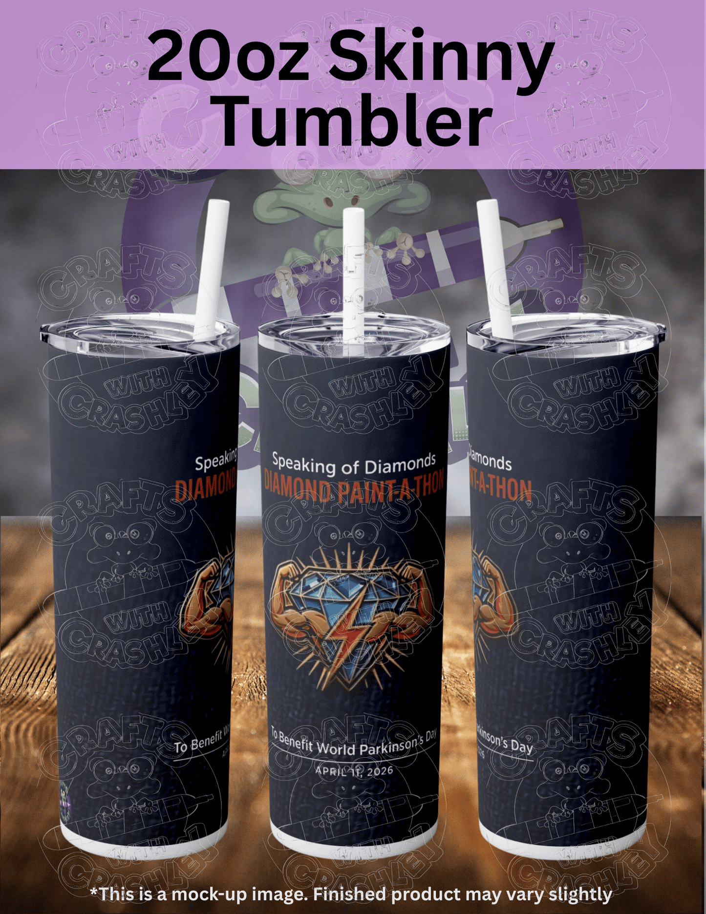 "Paint Away Parkinsons 2026" Premium Accessories for Diamond Painting