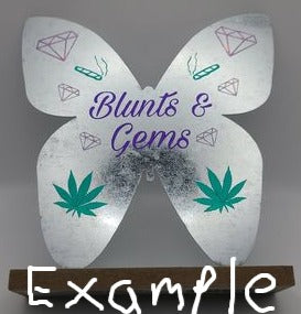 *Customizable* Butterfly Coverminder/Magnet Display Stand