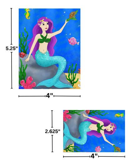 "Beauty of the Sea" by Kaleena Kollmeier Decorative Diamond Painting Release Papers