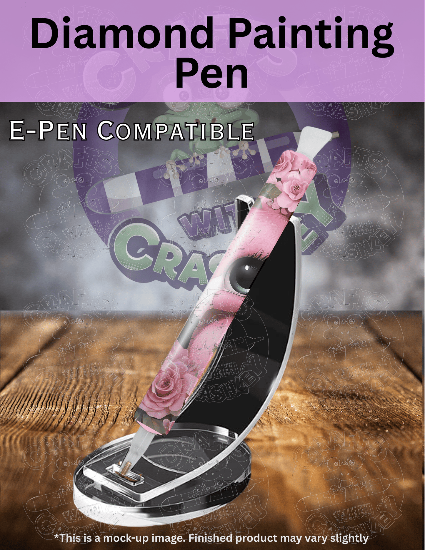 "Flamingo Rose" by ©Cocomarshmallow Premium Accessories for Diamond Painting