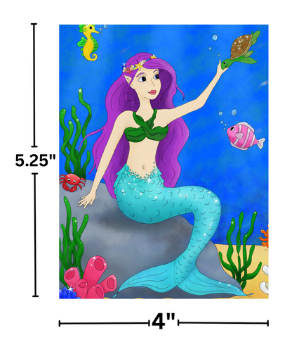 "Beauty of the Sea" by Kaleena Kollmeier Decorative Diamond Painting Release Papers