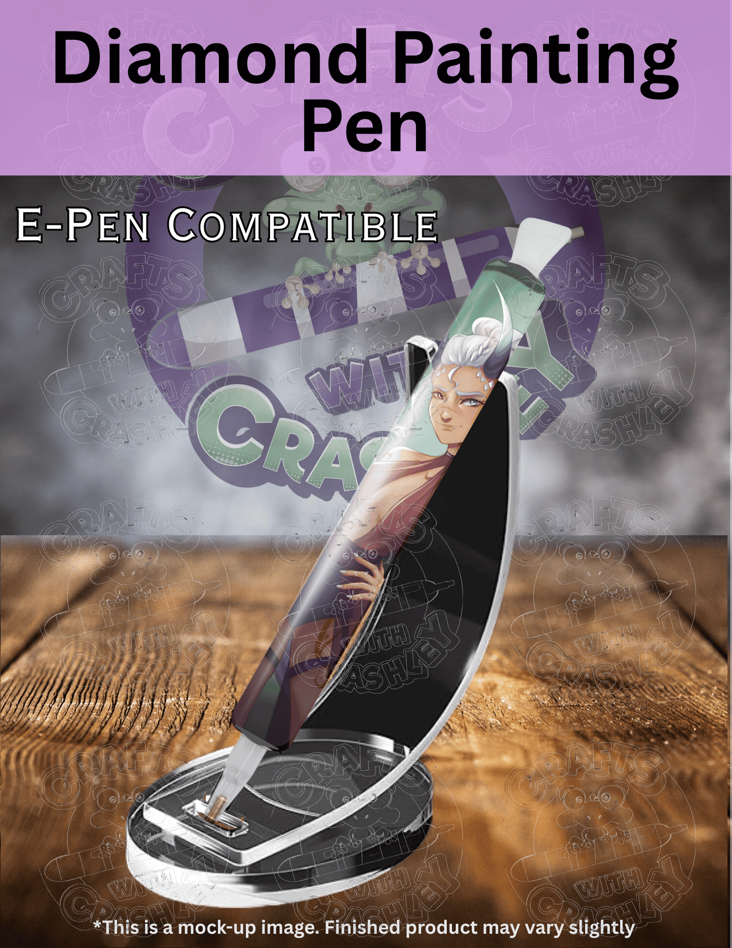 "Cycille Dragon of the North" by ©Femke Deborah Premium Accessories for Diamond Painting