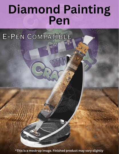 "Woofing From Home" by ©Brigid Ashwood Premium Accessories for Diamond Painting