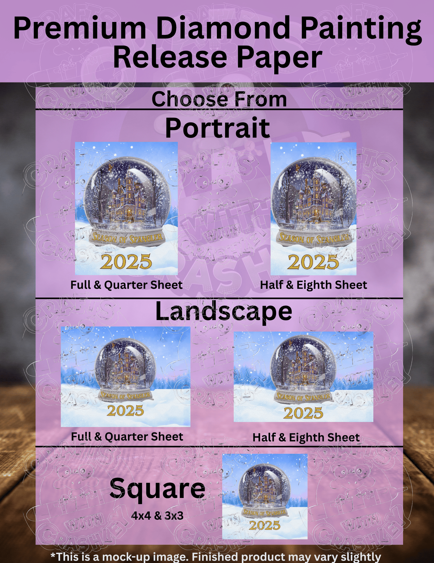 "Season of Spangler 2025" by ©Randal Spangler Premium Accessories for Diamond Painting