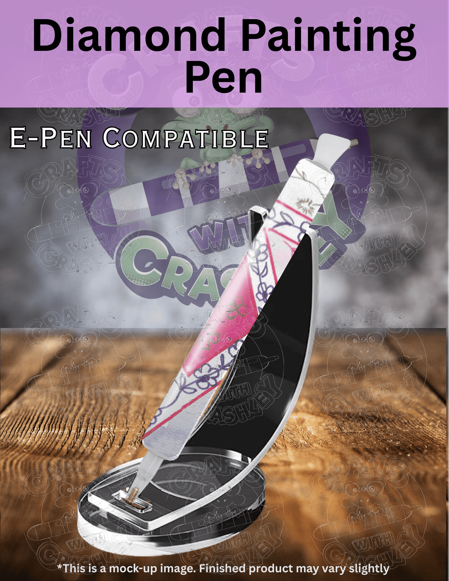 "Flower Power" by ©Crafting & Crime Daily Premium Accessories for Diamond Painting