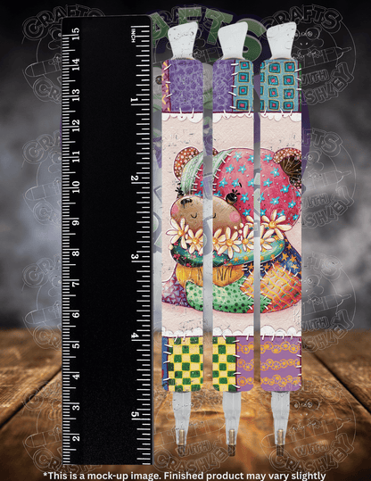 "Teddy Patches" by ©Karii Creates Premium Accessories for Diamond Painting