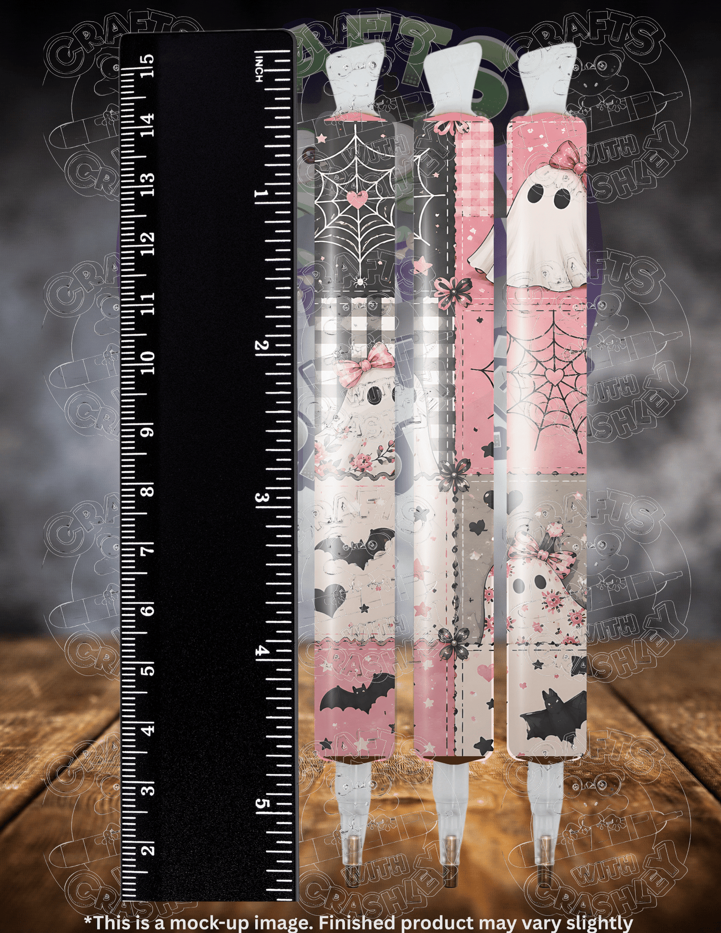 "Pink Halloween Patchwork" Premium Accessories for Diamond Painting