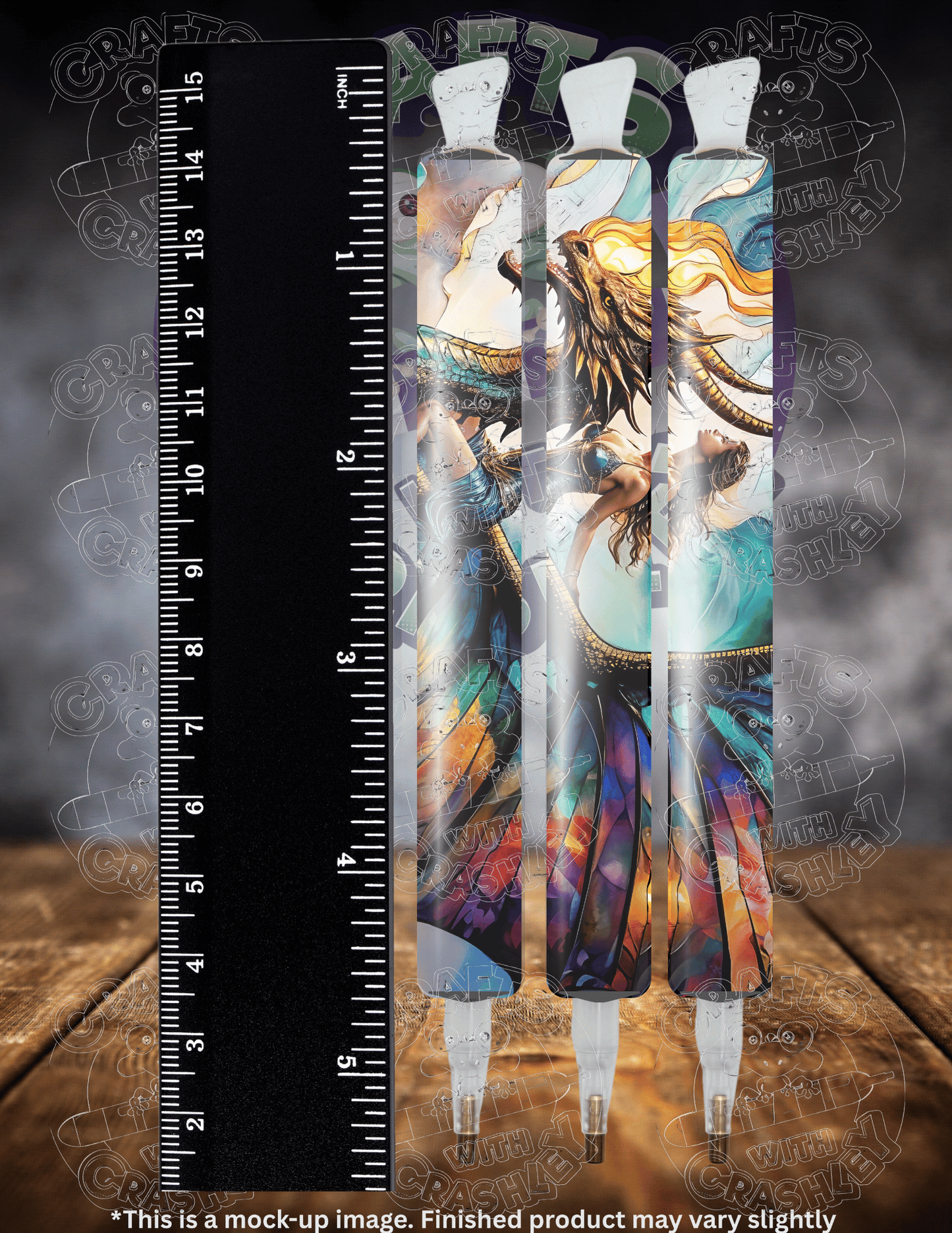 "Her Dragon" by ©Peggy Collins Premium Accessories for Diamond Painting