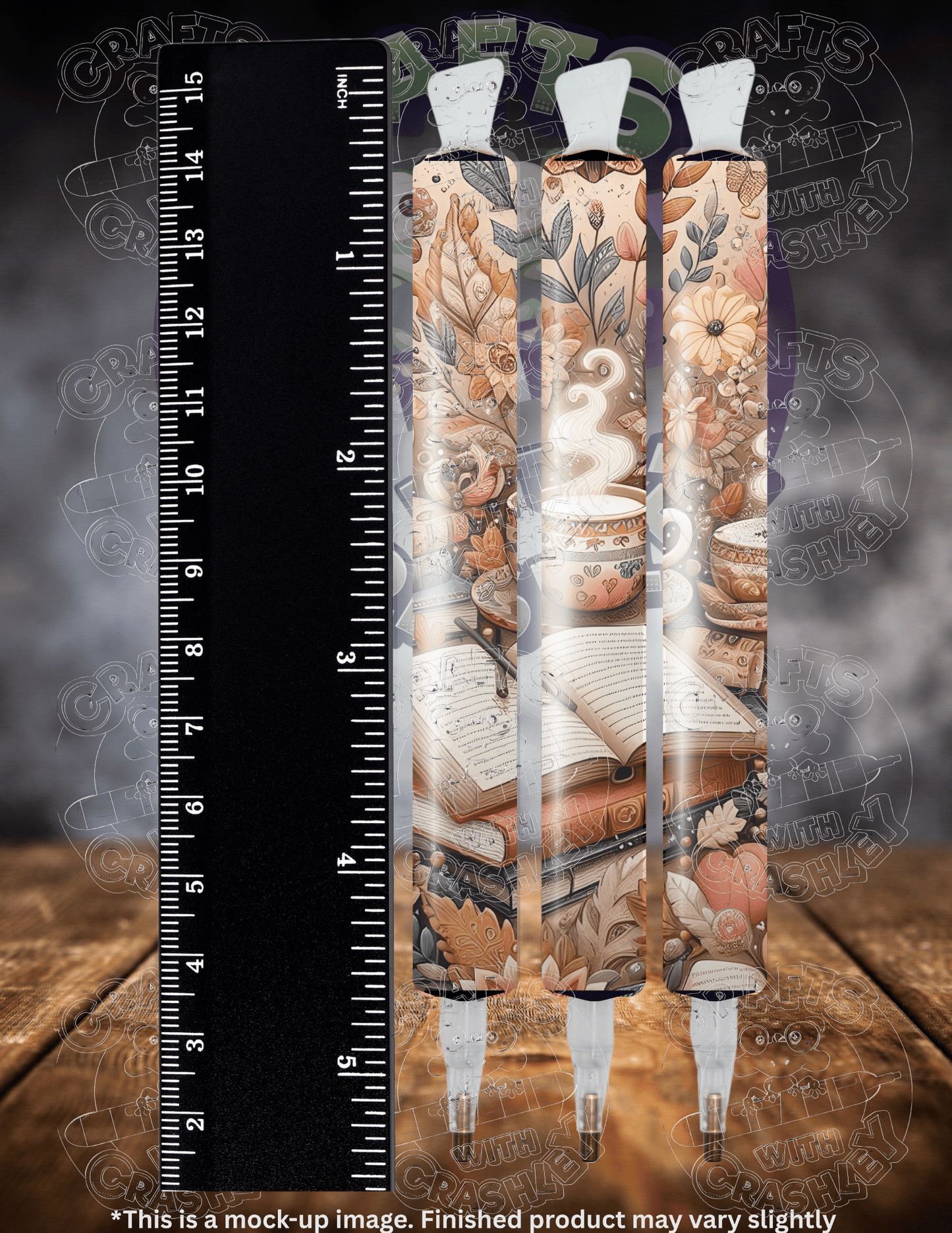 "Autumn Book Stack" Premium Accessories for Diamond Painting