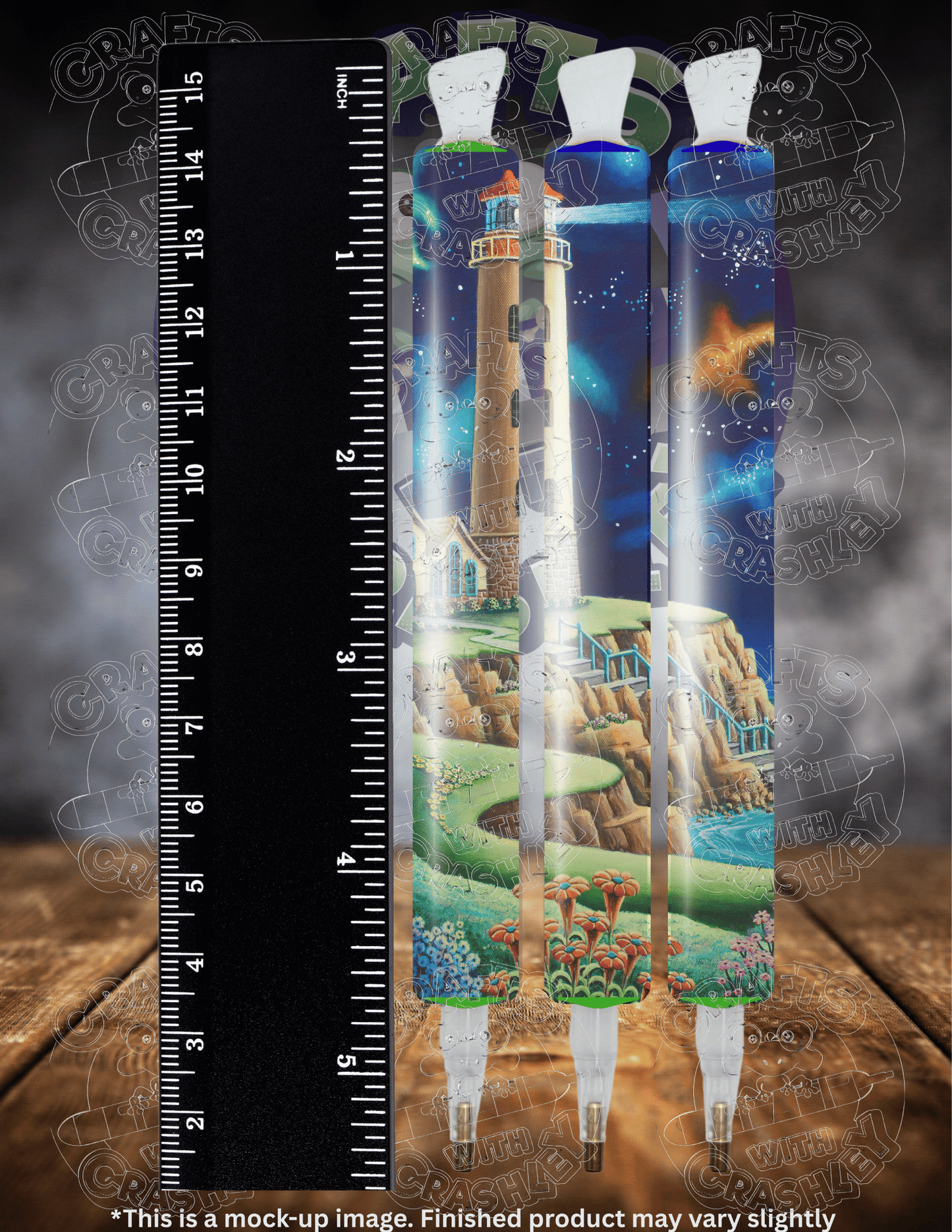 "Night Lights" by ©Andy Russell Premium Accessories for Diamond Painting