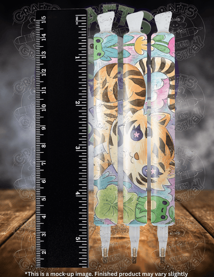 "Tiger Lilly Pond" by ©Jeremiah Ketner Premium Accessories for Diamond Painting