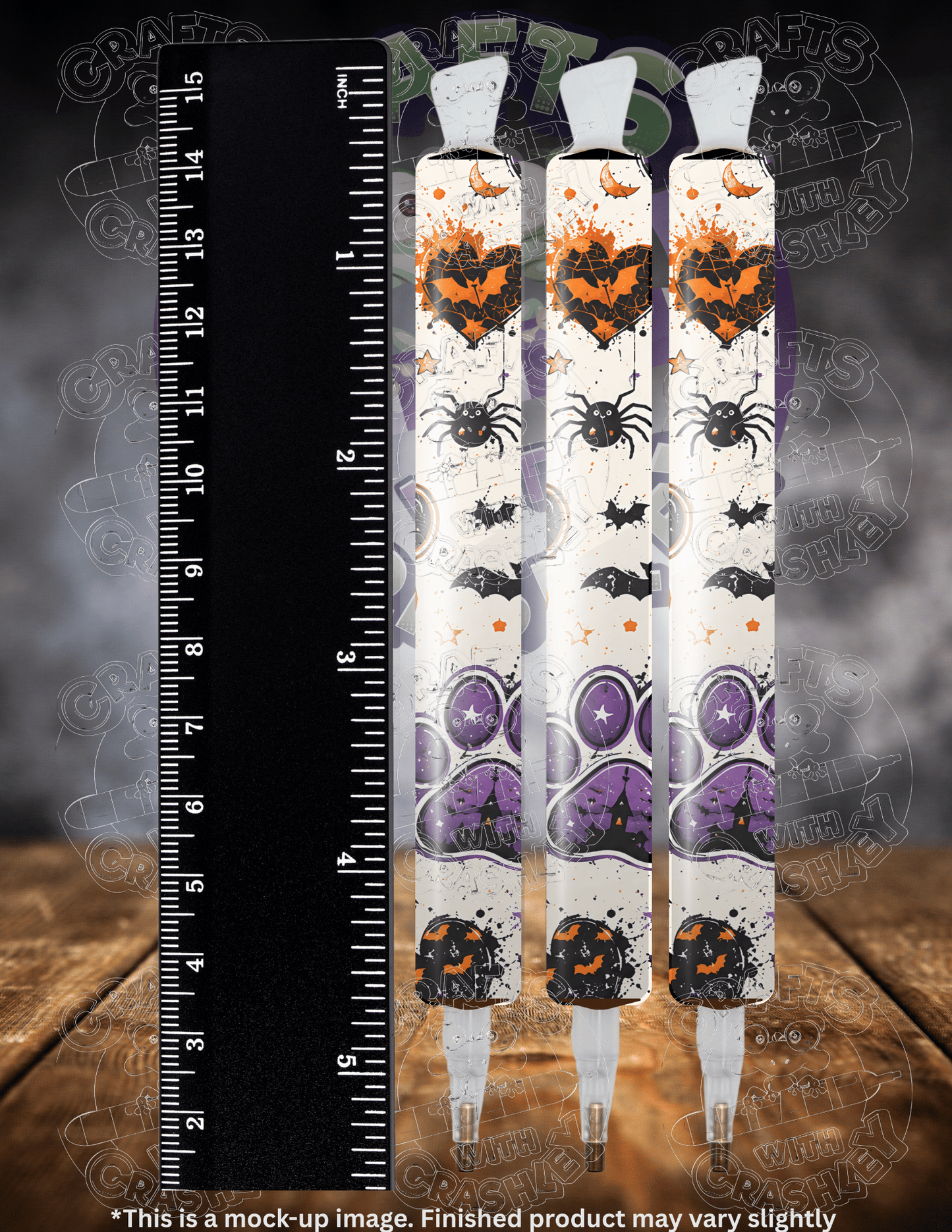 "Spooky Paw Prints" Premium Accessories for Diamond Painting