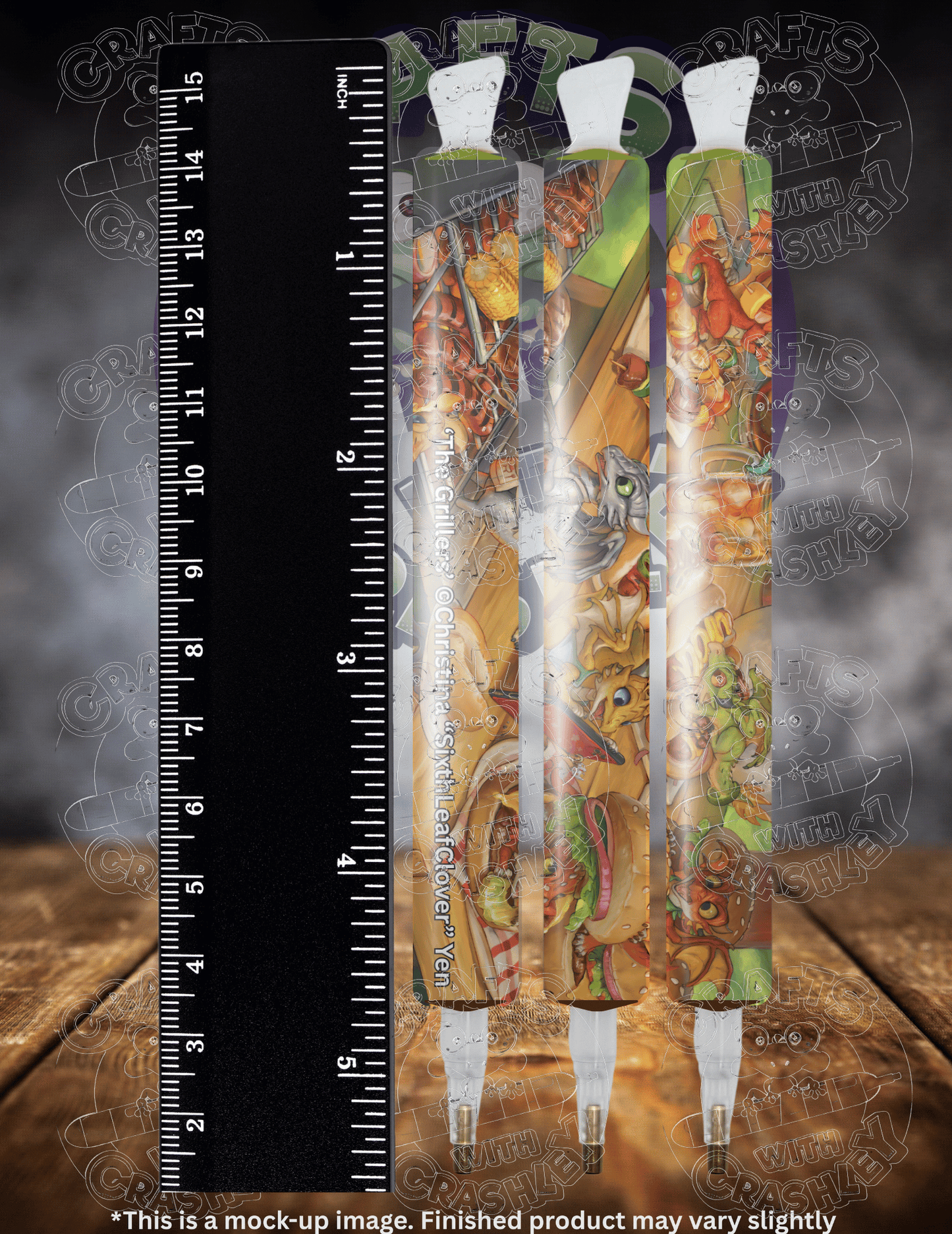 "The Grillers" by ©Christina "SixthLeafClover" Yen Premium Accessories for Diamond Painting