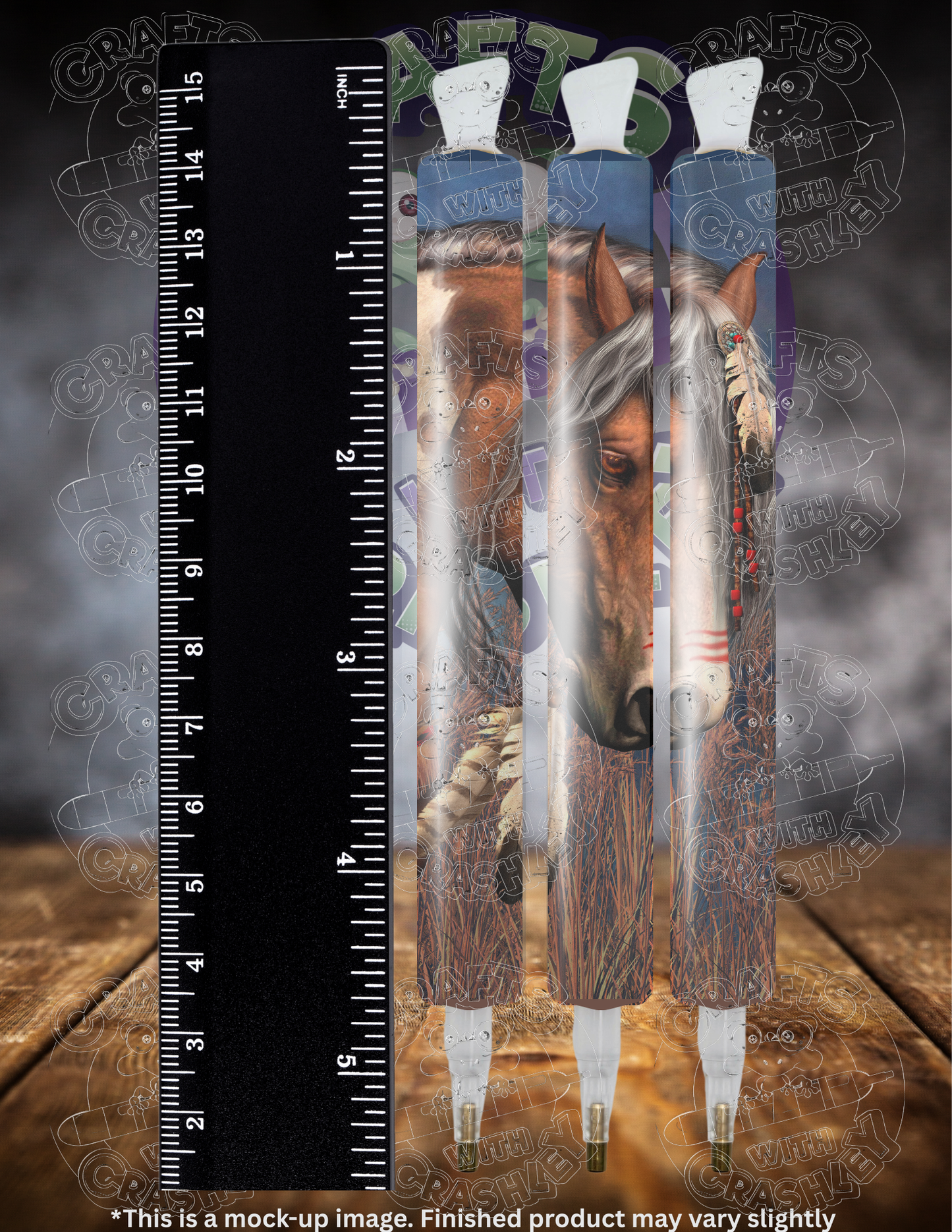 "War Pony" by ©Laurie Prindle Premium Accessories for Diamond Painting