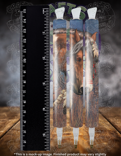 "War Pony" by ©Laurie Prindle Premium Accessories for Diamond Painting