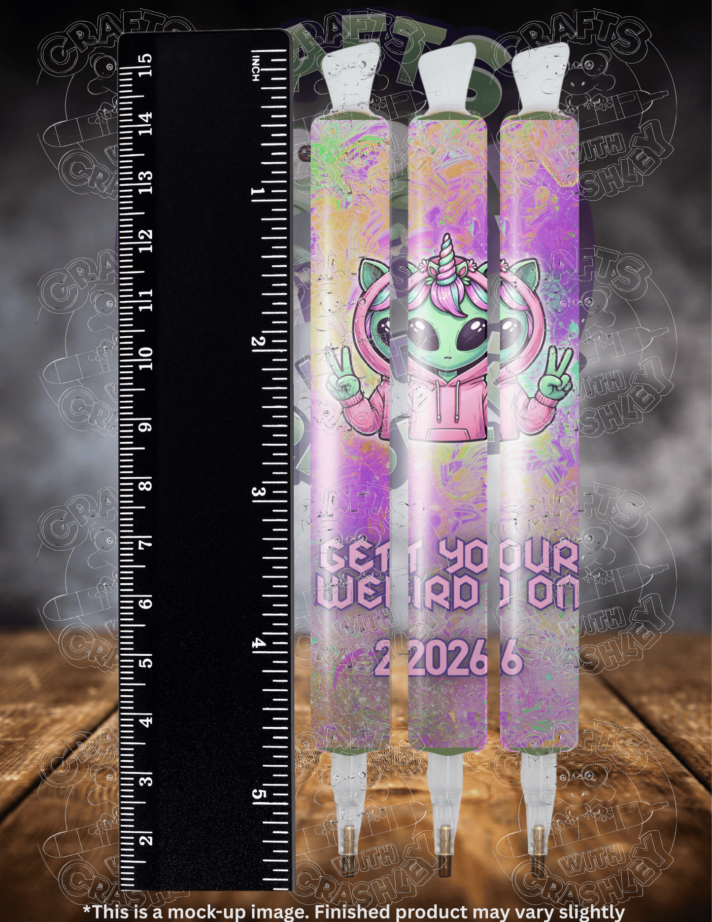 "Get Your Weird On 2026 Alien" Premium Accessories for Diamond Painting