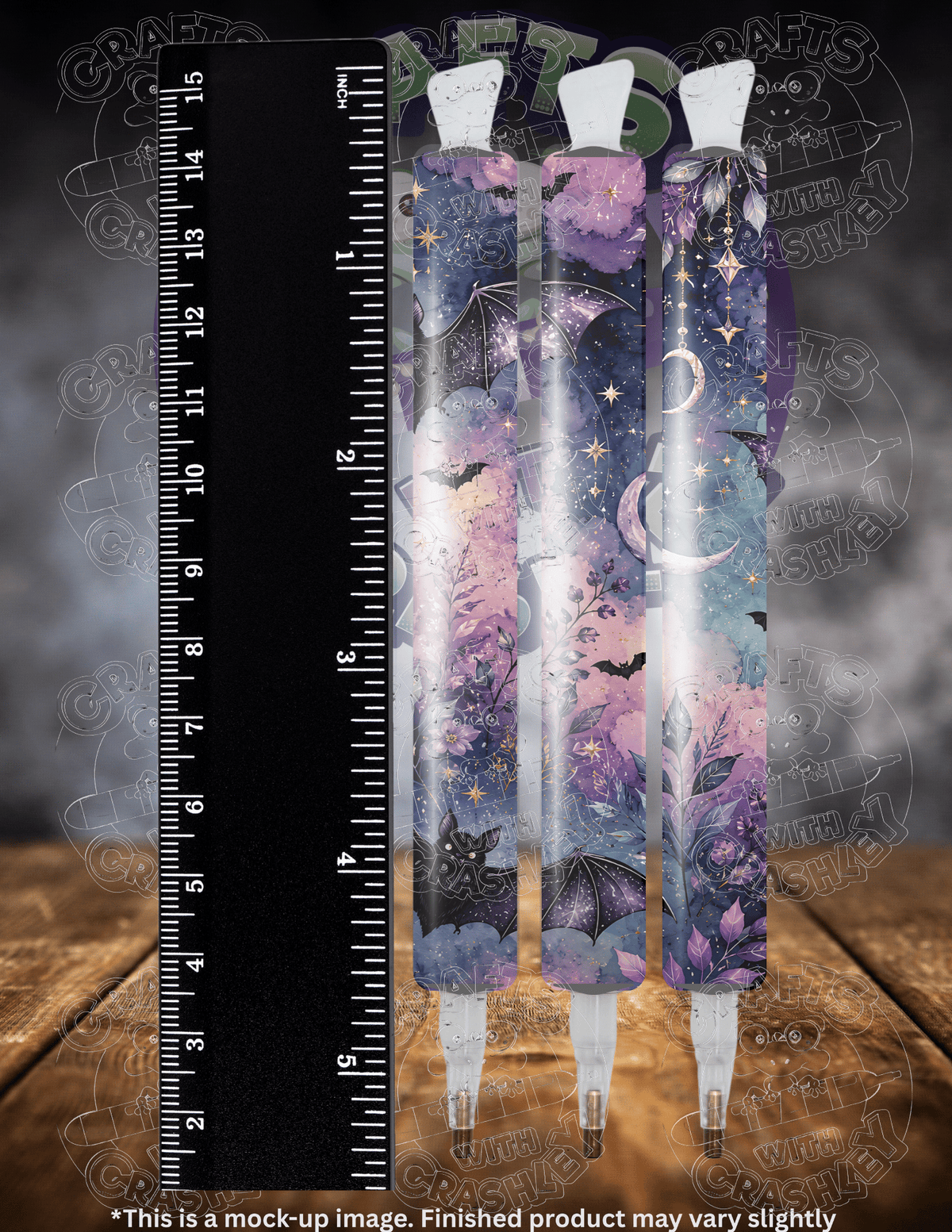 "Gothic Bats" Premium Accessories for Diamond Painting