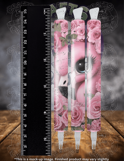 "Flamingo Rose" by ©Cocomarshmallow Premium Accessories for Diamond Painting