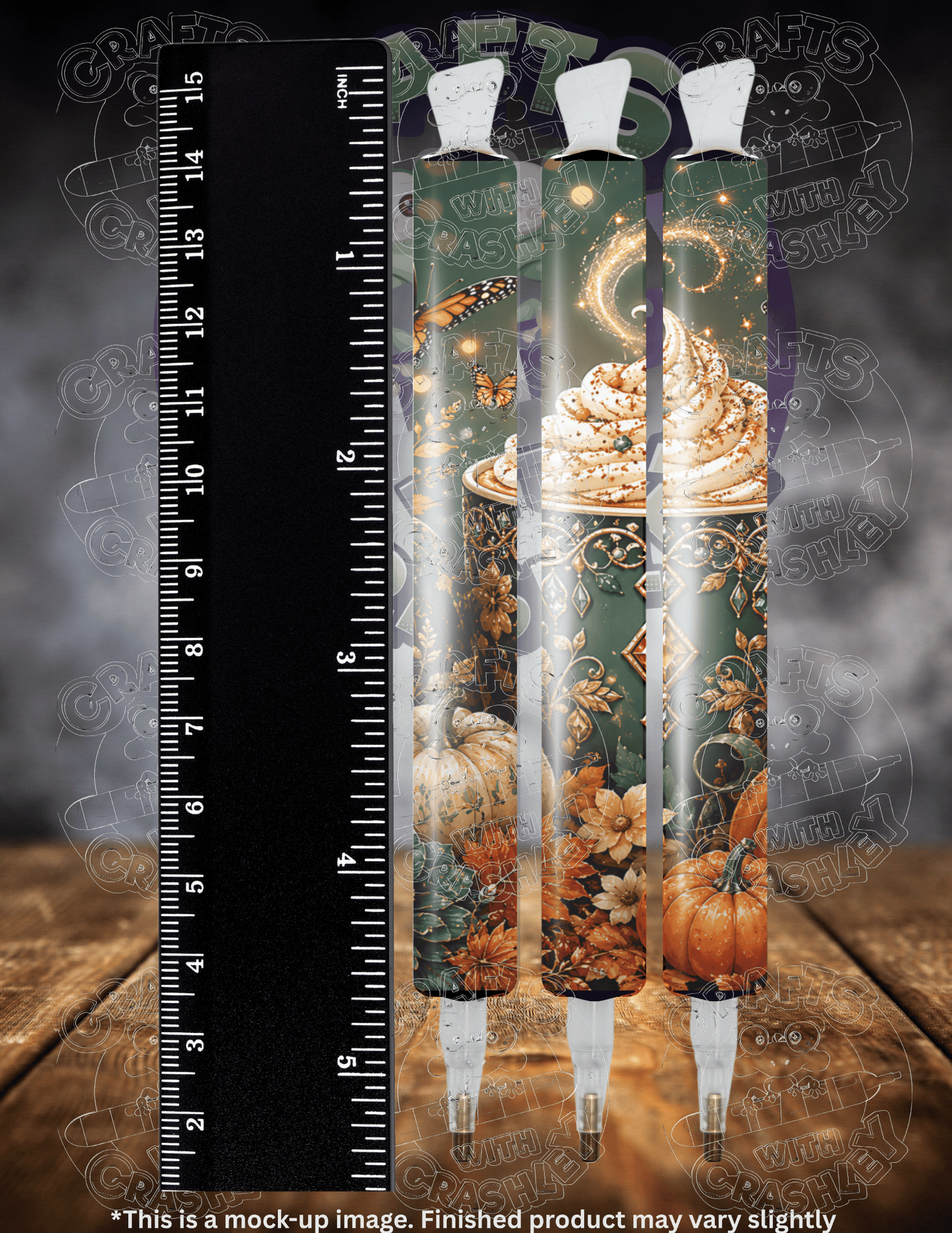 "Cozy Fall Latte" Premium Accessories for Diamond Painting