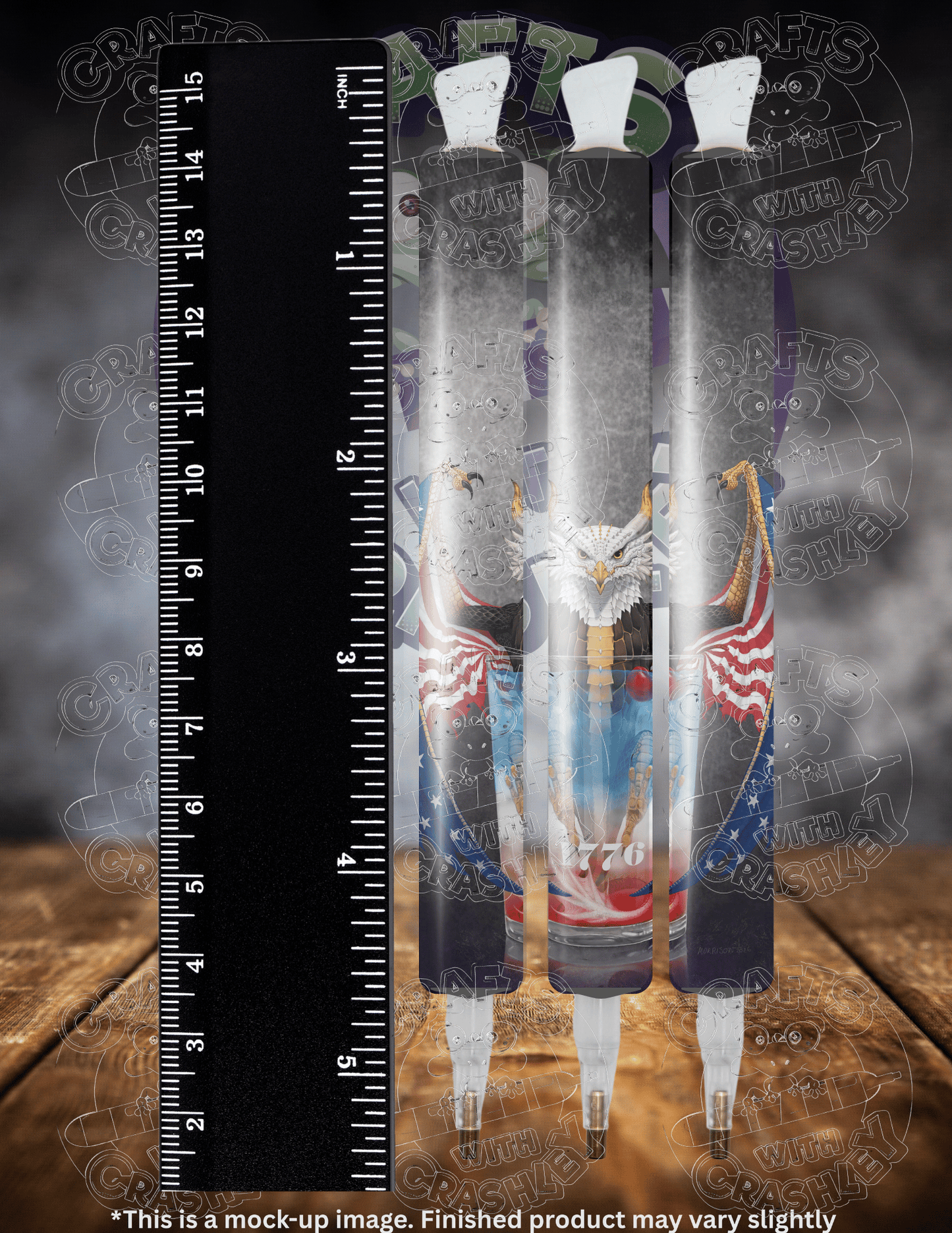 "Red, White, & Blue Cocktail" by ©Stanley Morrison Premium Accessories for Diamond Painting