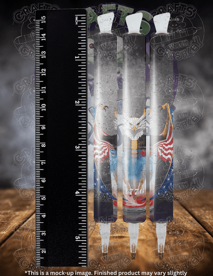 "Red, White, & Blue Cocktail" by ©Stanley Morrison Premium Accessories for Diamond Painting