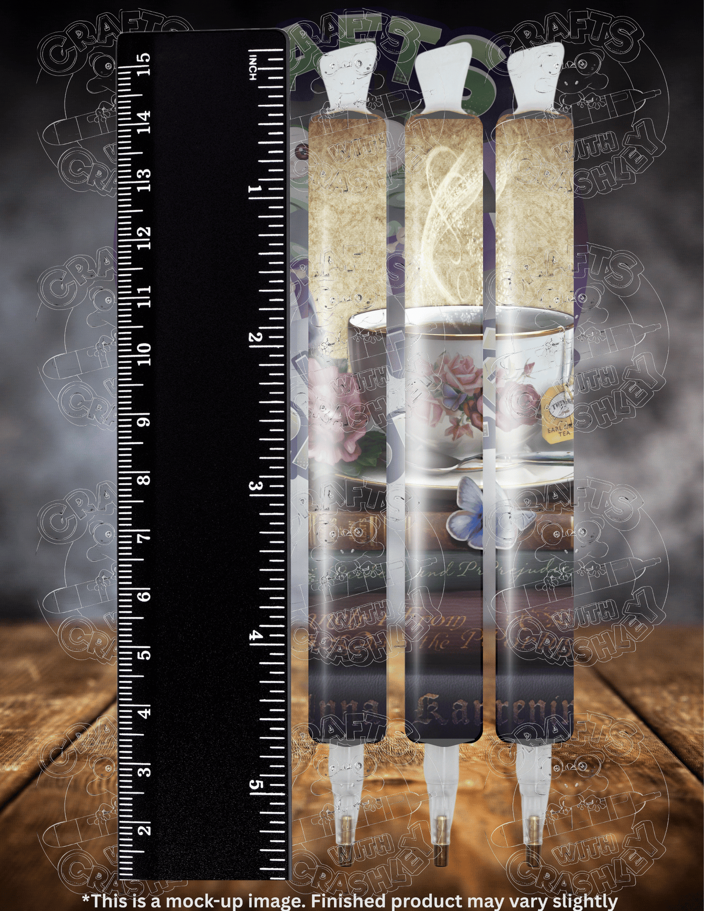 "Tea & Books" by ©Brigid Ashwood Premium Accessories for Diamond Painting