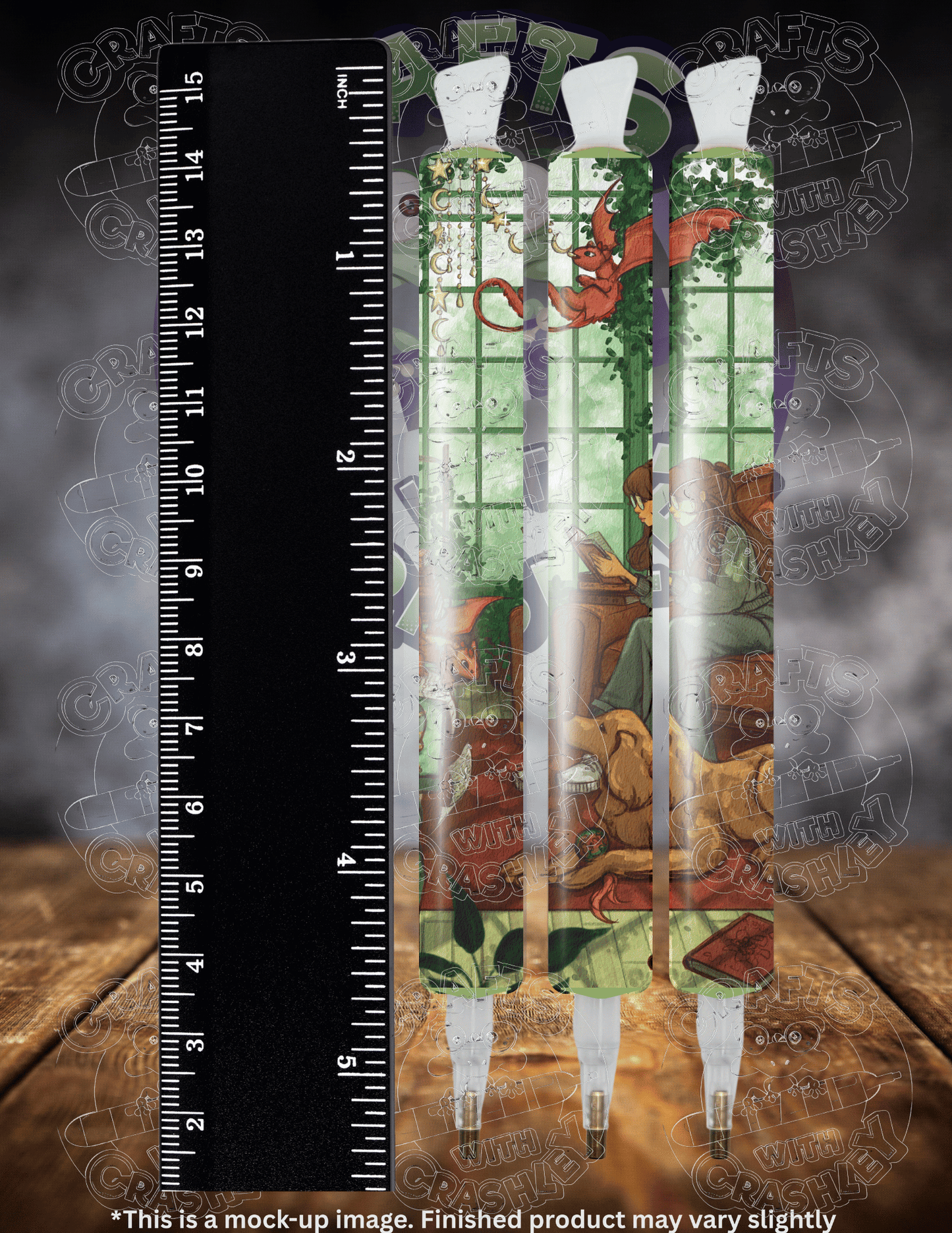 "Greenhouse Library" by ©ERA Arts Premium Accessories for Diamond Painting