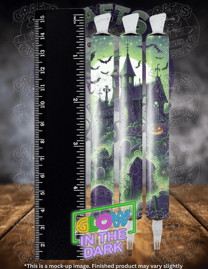 "Haunted Hilltop" Premium Accessories for Diamond Painting