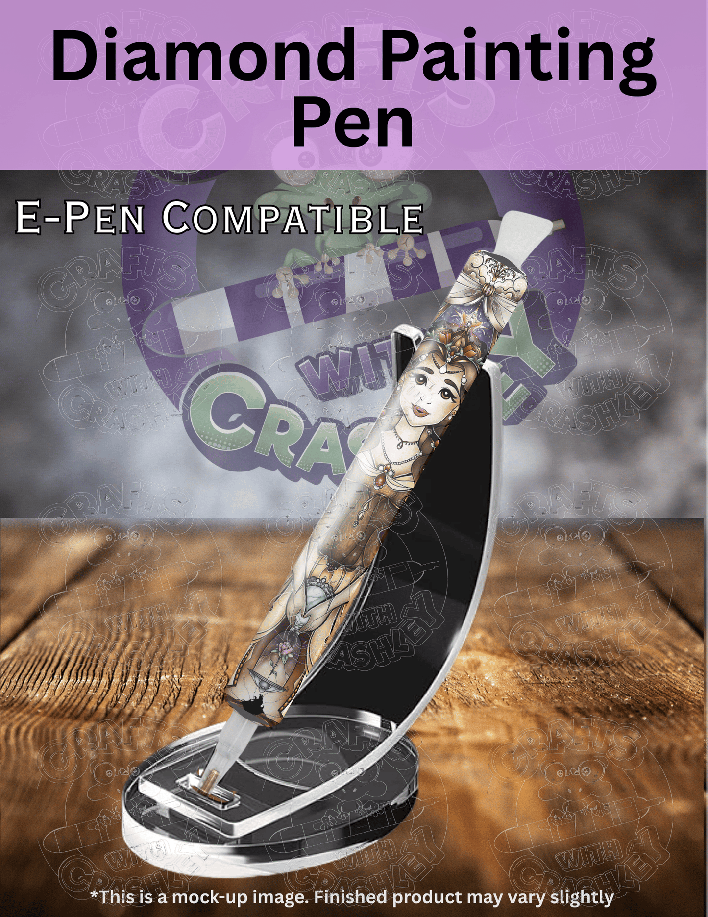 "It was Beauty that Tamed the Beast" by ©Mandie Manzano Premium Accessories for Diamond Painting