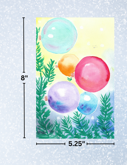 "Watercolor Ornaments" By Crafting and Crime Daily Decorative Diamond Painting Release Papers