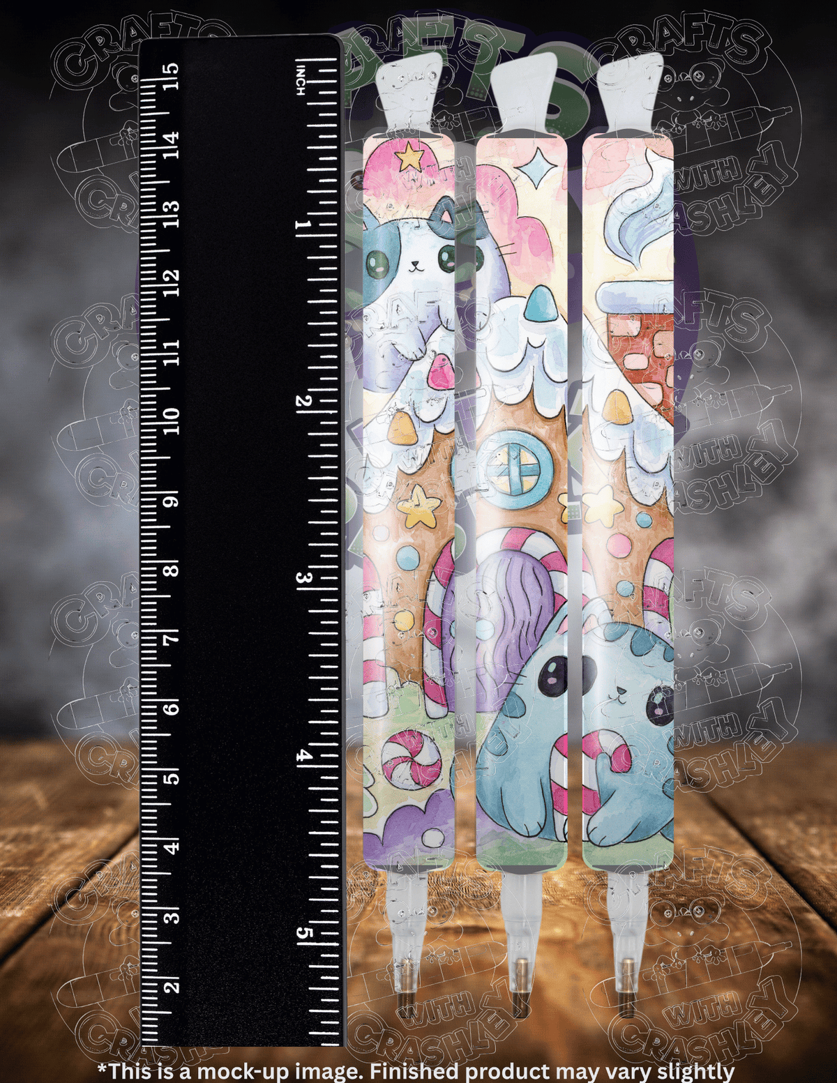 "Gingerbread Neko" by ©Jeremiah Ketner Premium Accessories for Diamond Painting