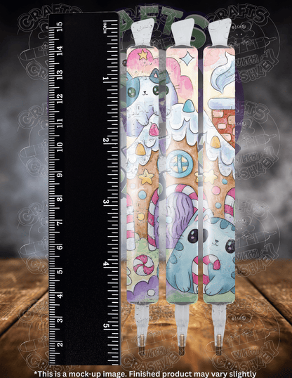 "Gingerbread Neko" by ©Jeremiah Ketner Premium Accessories for Diamond Painting