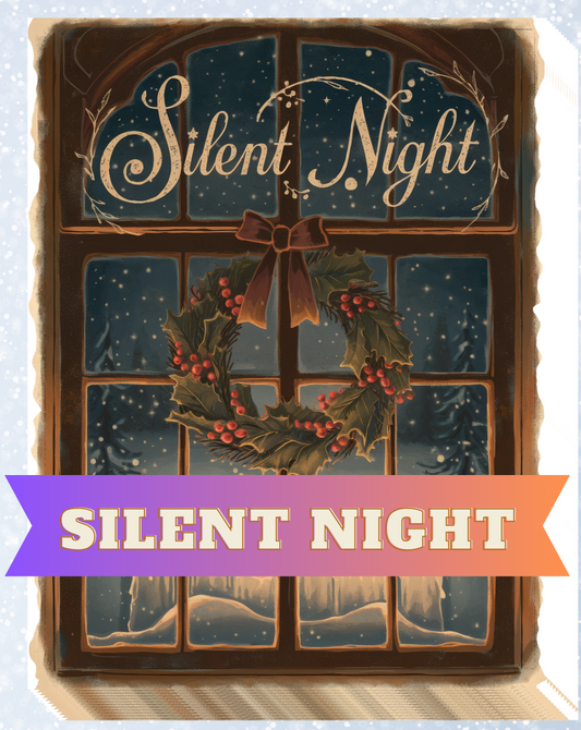 "Silent Night" Decorative Diamond Painting Release Papers