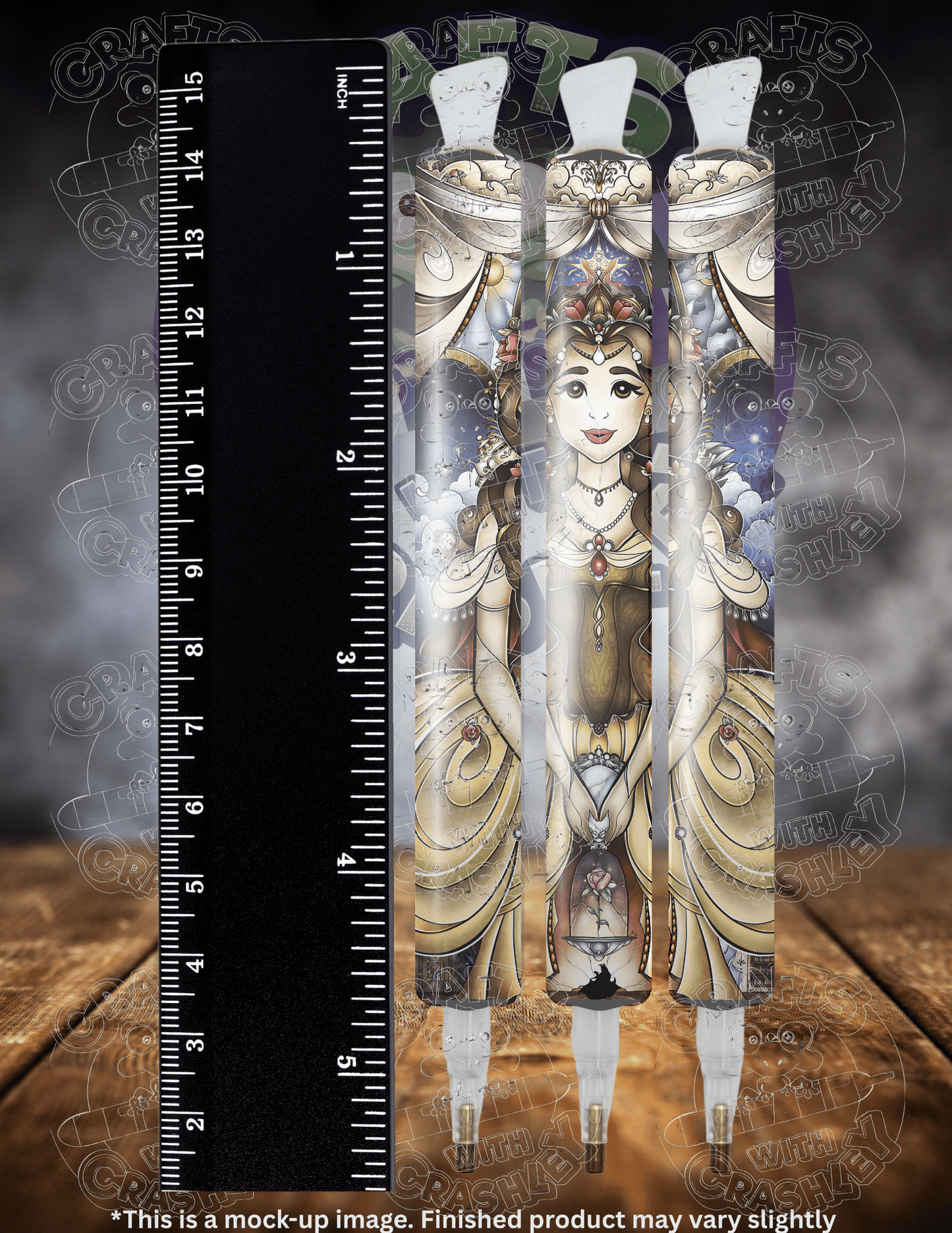 "It was Beauty that Tamed the Beast" by ©Mandie Manzano Premium Accessories for Diamond Painting