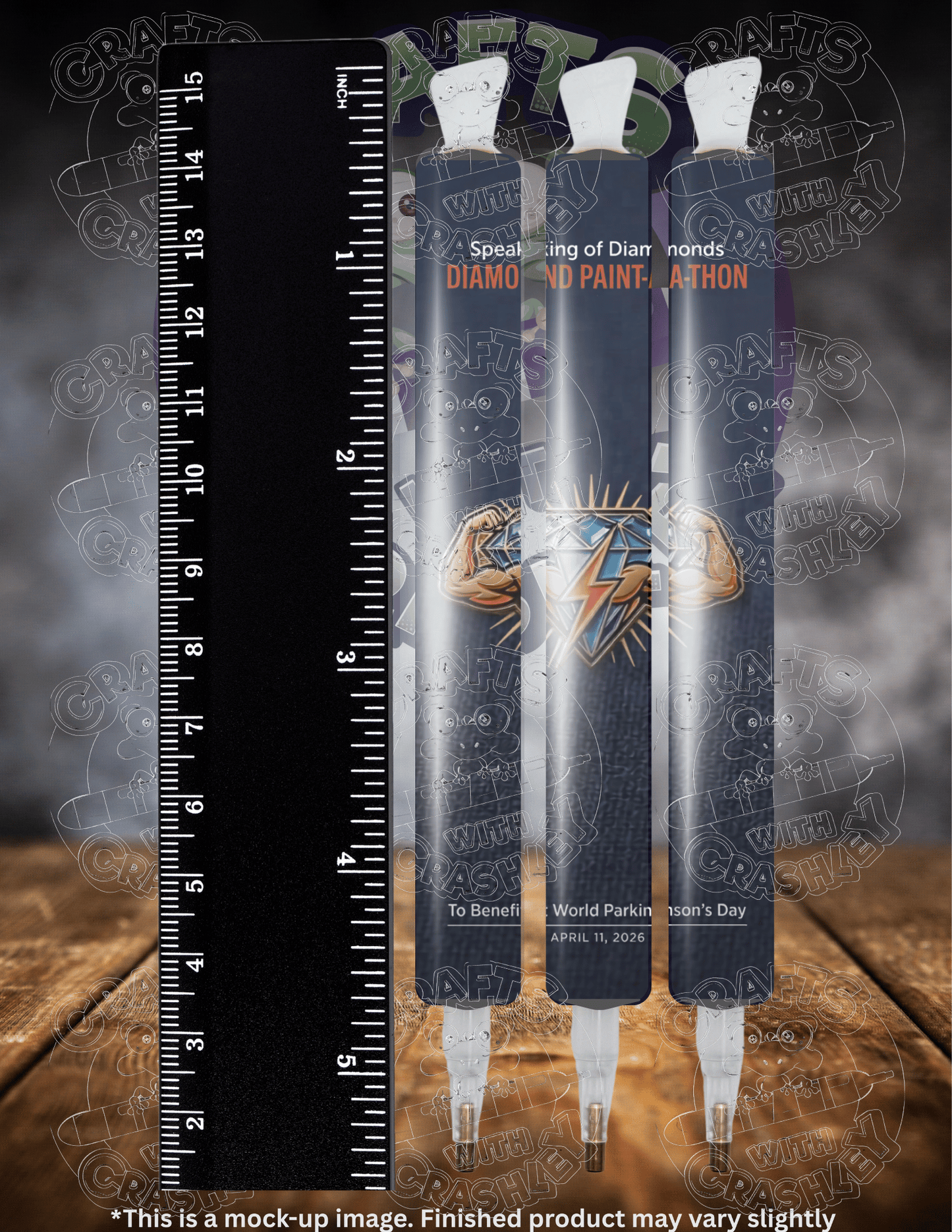 "Paint Away Parkinsons 2026" Premium Accessories for Diamond Painting