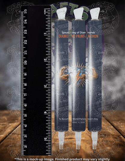 "Paint Away Parkinsons 2026" Premium Accessories for Diamond Painting