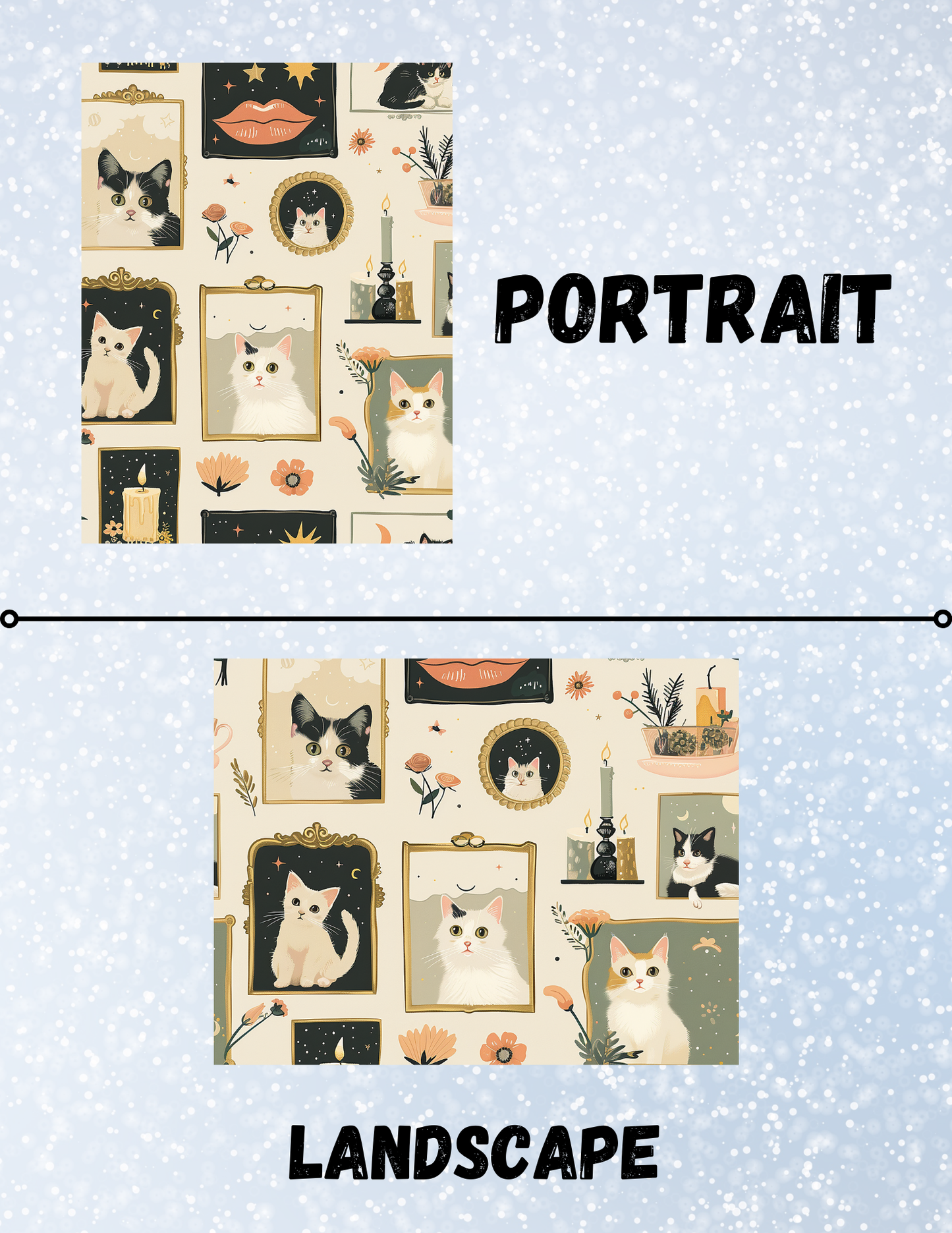 "Picture Purrfect Cats" Decorative Diamond Painting Release Papers