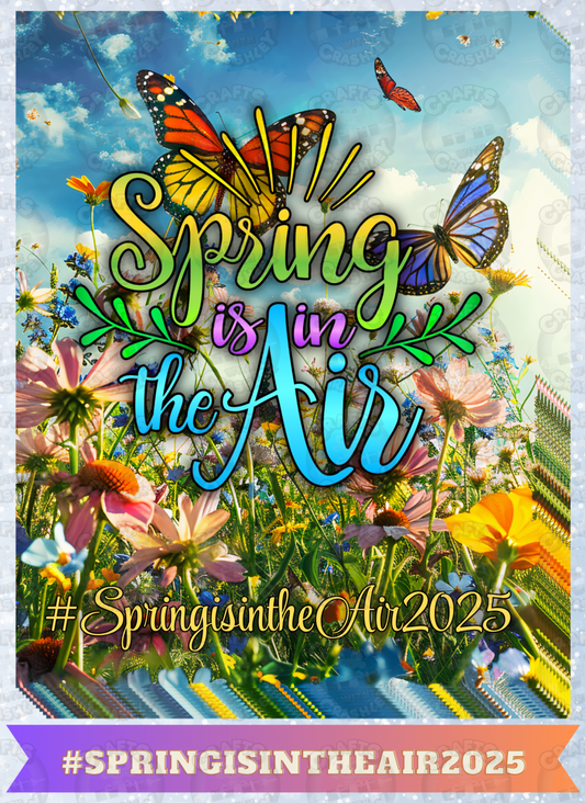 "#SpringIsInTheAir2025" Decorative Diamond Painting Release Papers