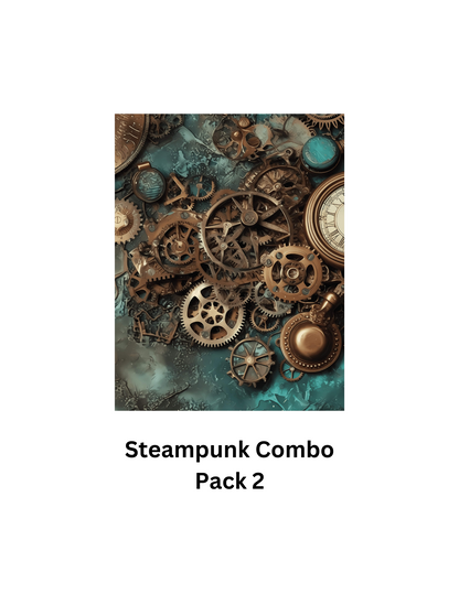 Steampunk Build Your Own Pack Premium Decorative Release Papers