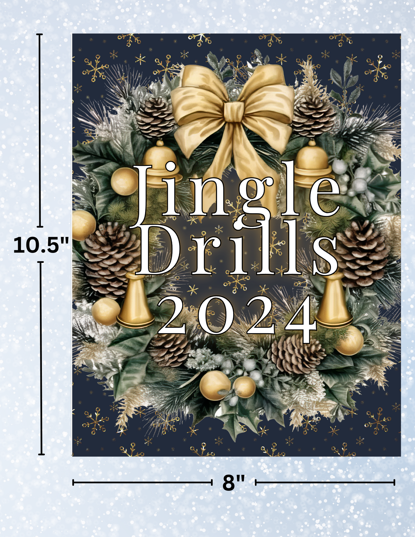 "Jingle Drills 2024" Decorative Diamond Painting Release Papers