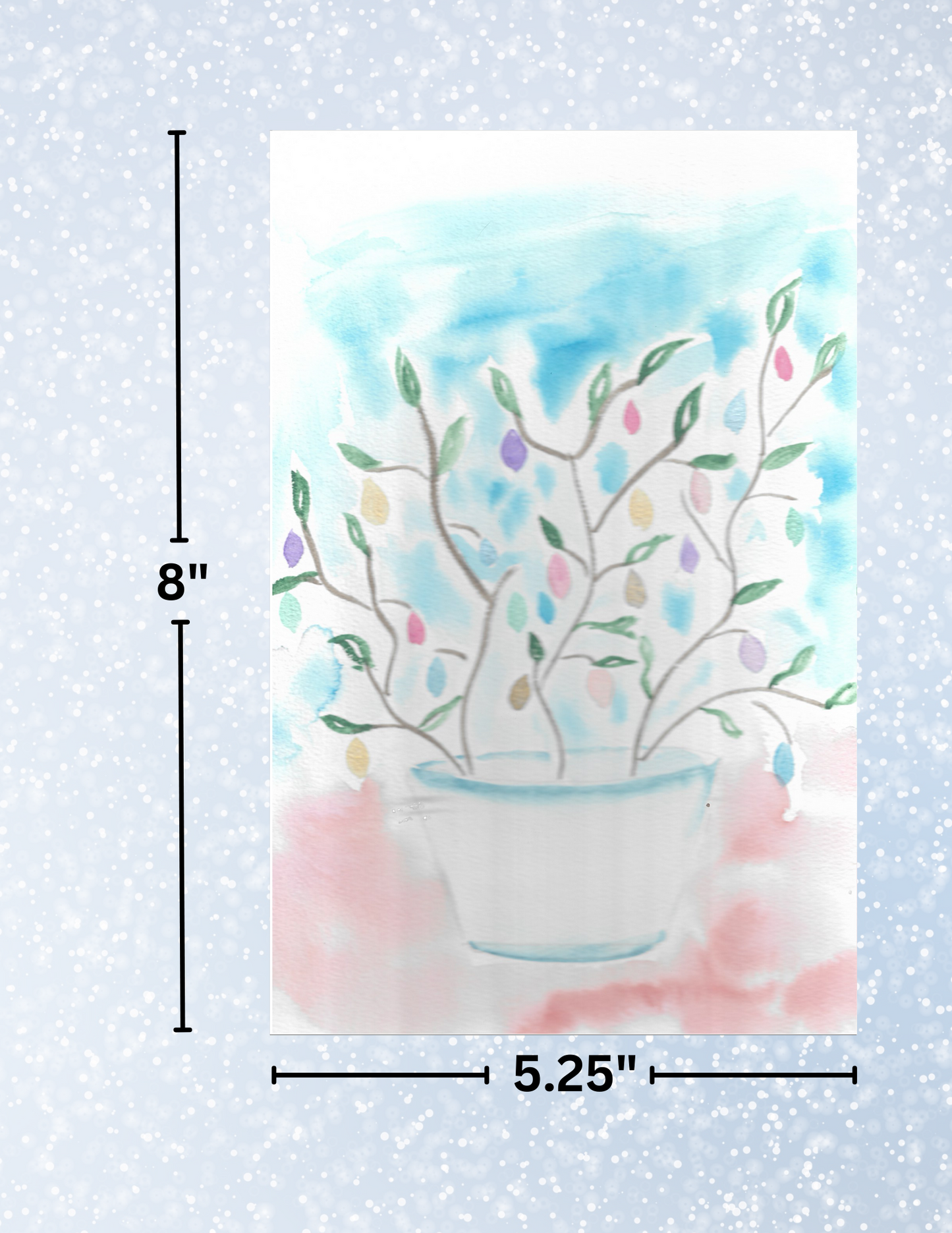 "Pastel Plant" by Crafting Journey Decorative Diamond Painting Release Papers