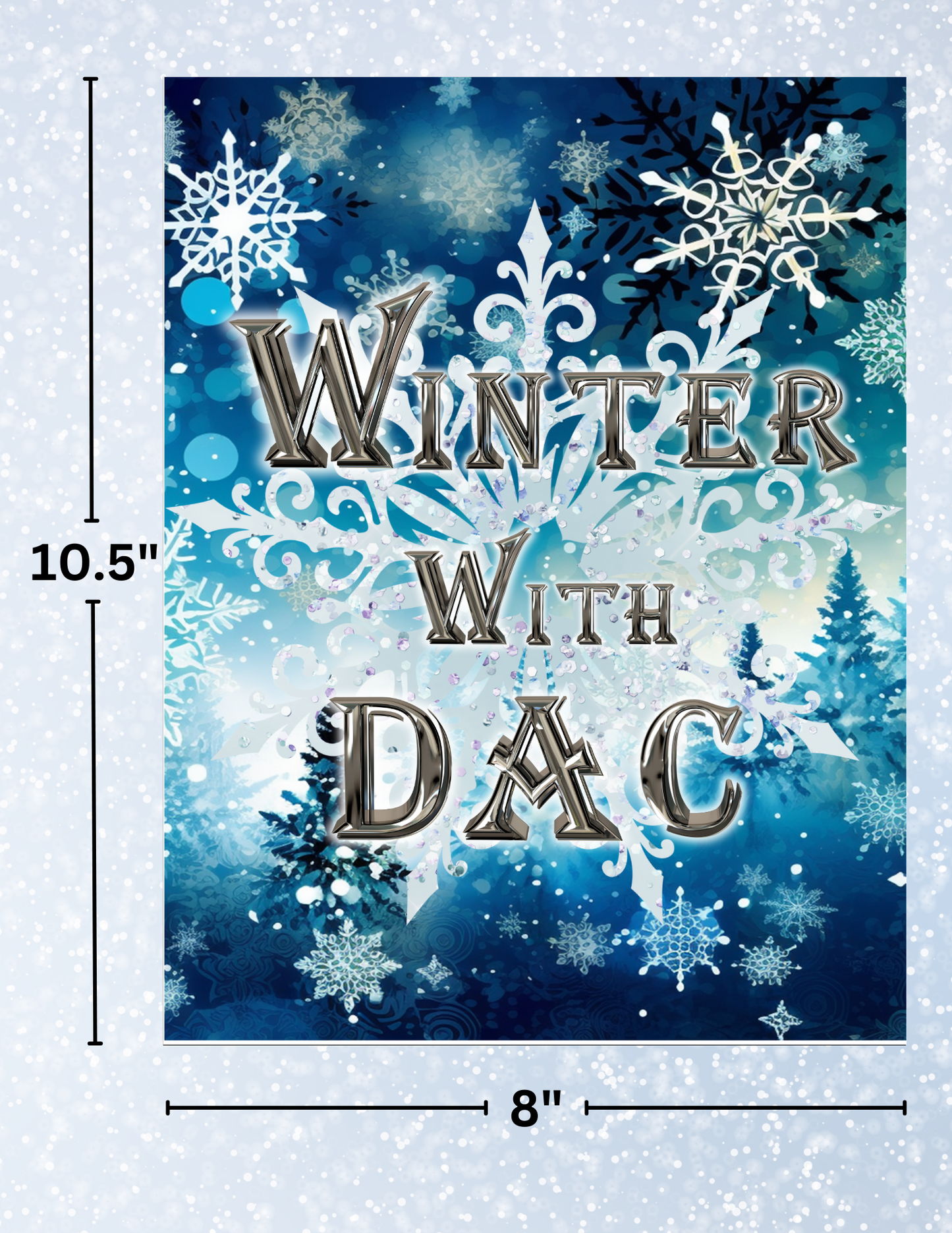 "Winter with DAC" Decorative Diamond Painting Release Papers