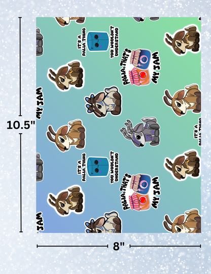 "Palian's Delight" by Mrs Coffee Decorative Diamond Painting Release Papers