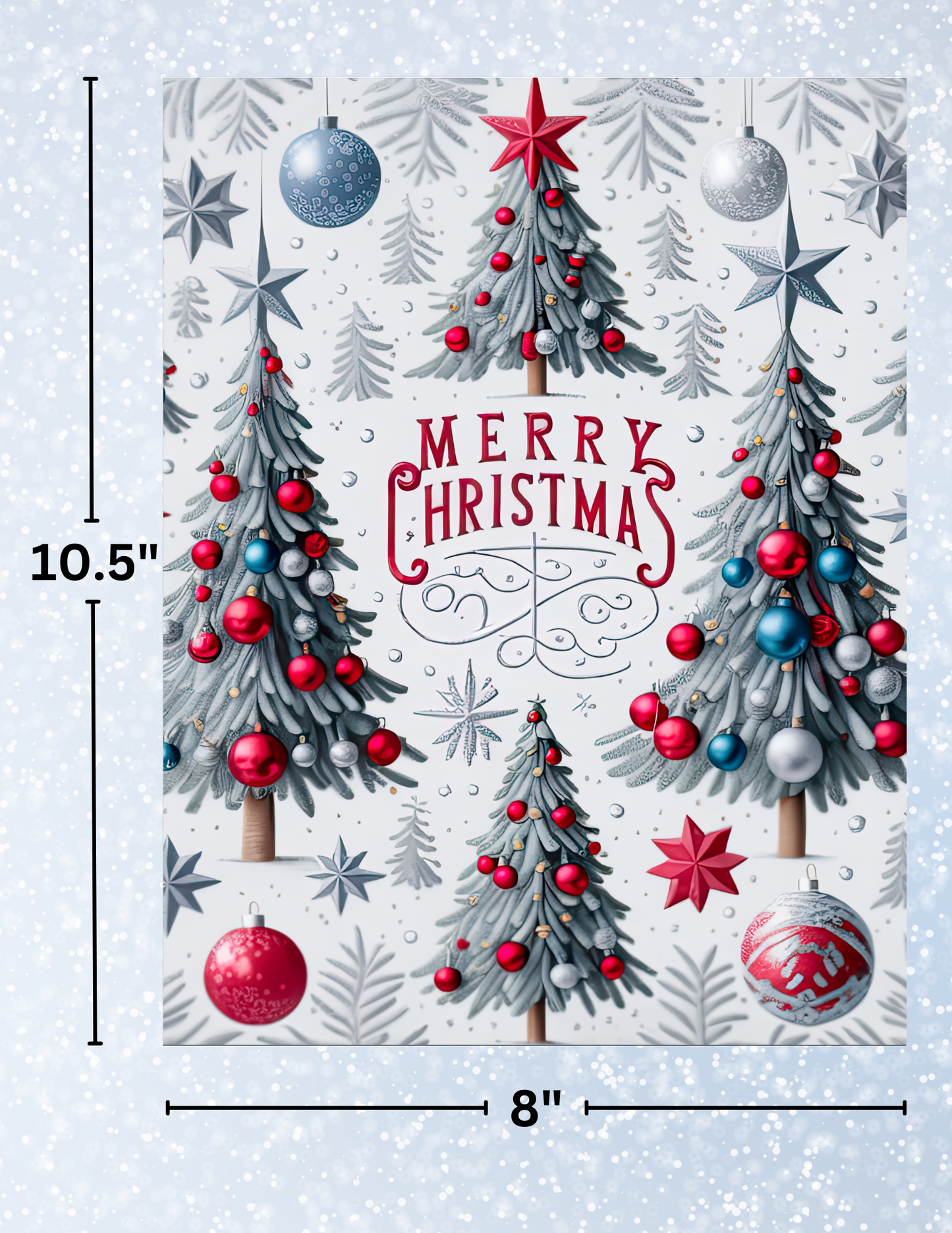 "Merry Christmas" Decorative Diamond Painting Release Papers