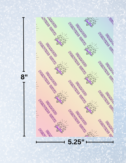 "DP with Sparklers 1" Decorative Diamond Painting Release Papers